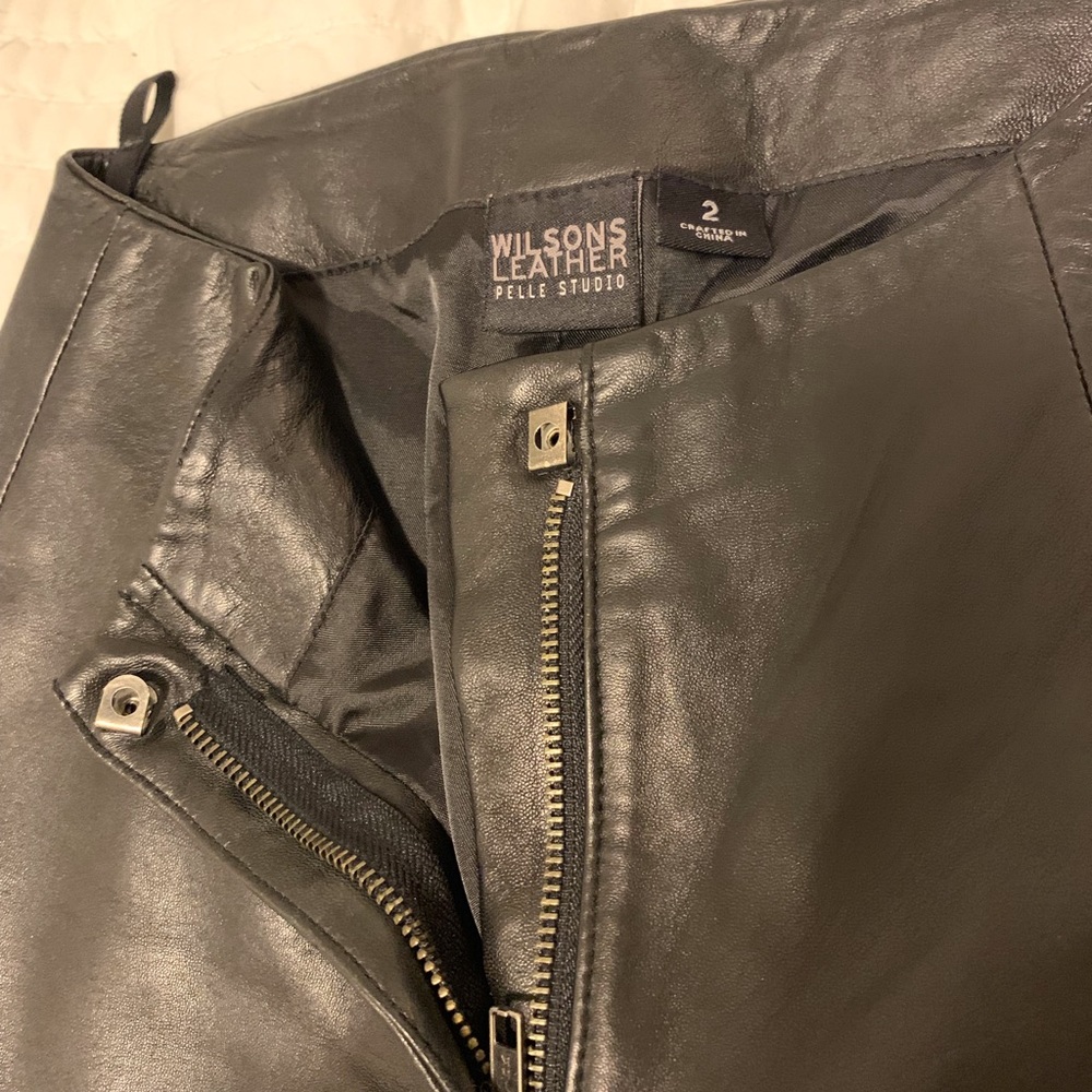 Leather pants